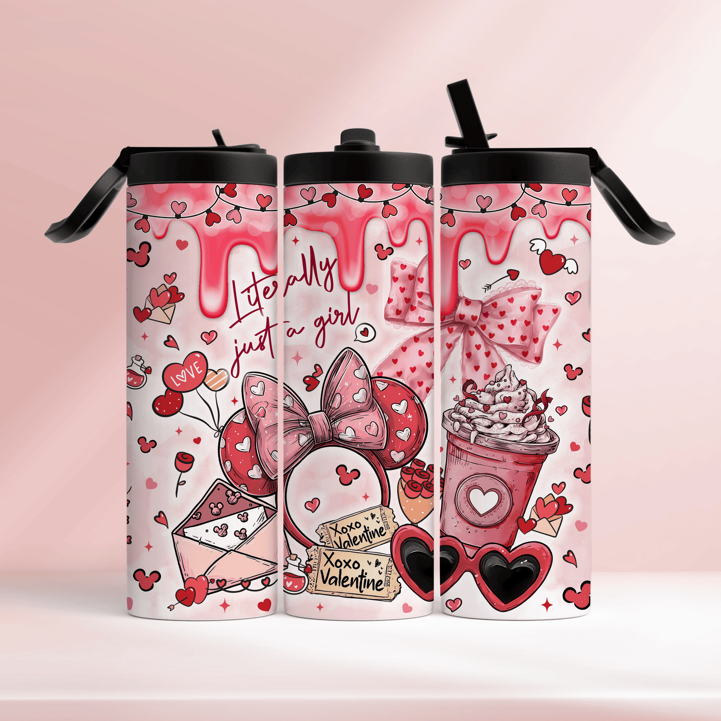 🩷 Literally just a girl 🩷 - 20oz tumbler