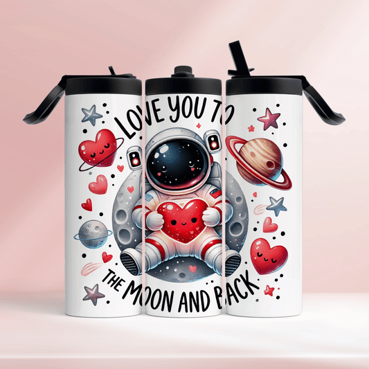 Love you to the moon and back - 20oz tumbler