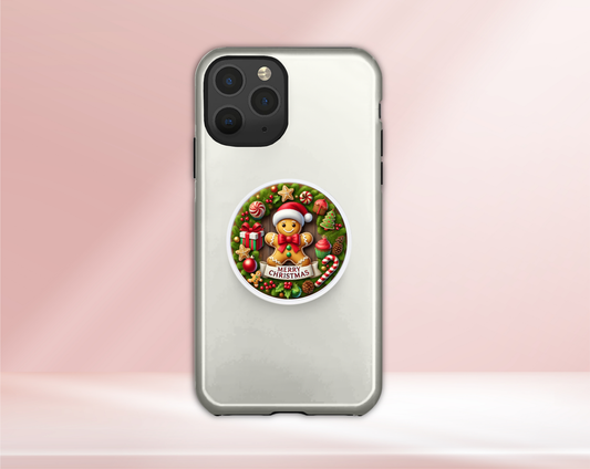 Merry Christmas kindle/Phone grip