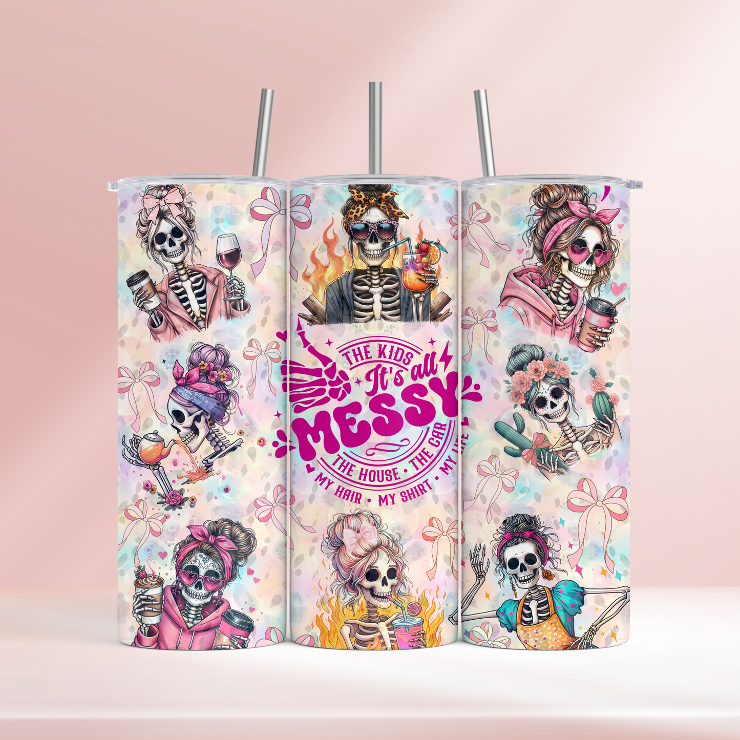 Messy mom - 20oz tumbler