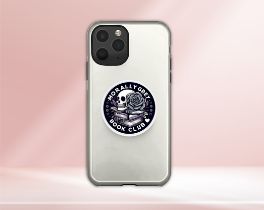 Morally grey book club kindle/Phone grip