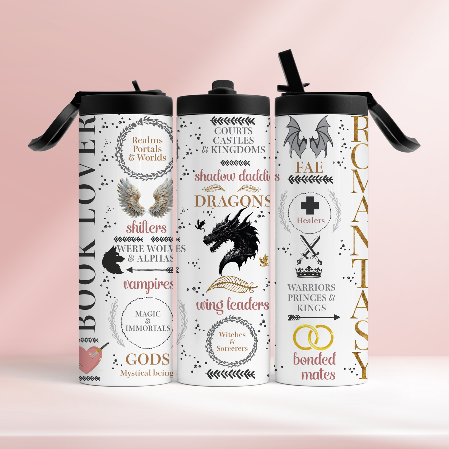 Romantasy book lover - 20oz tumbler