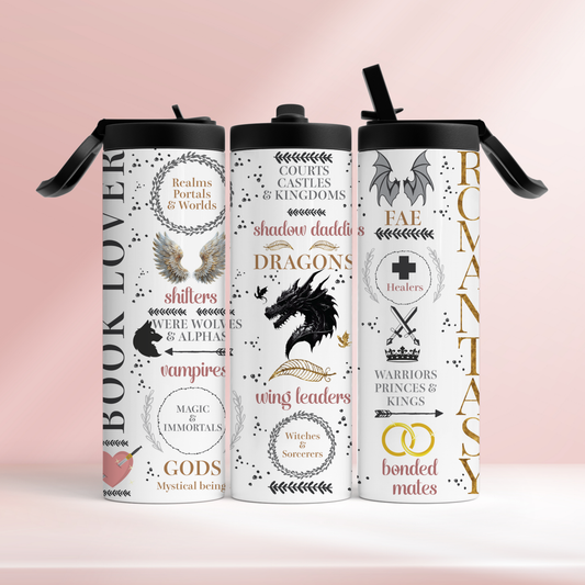 Romantasy book lover - 20oz tumbler