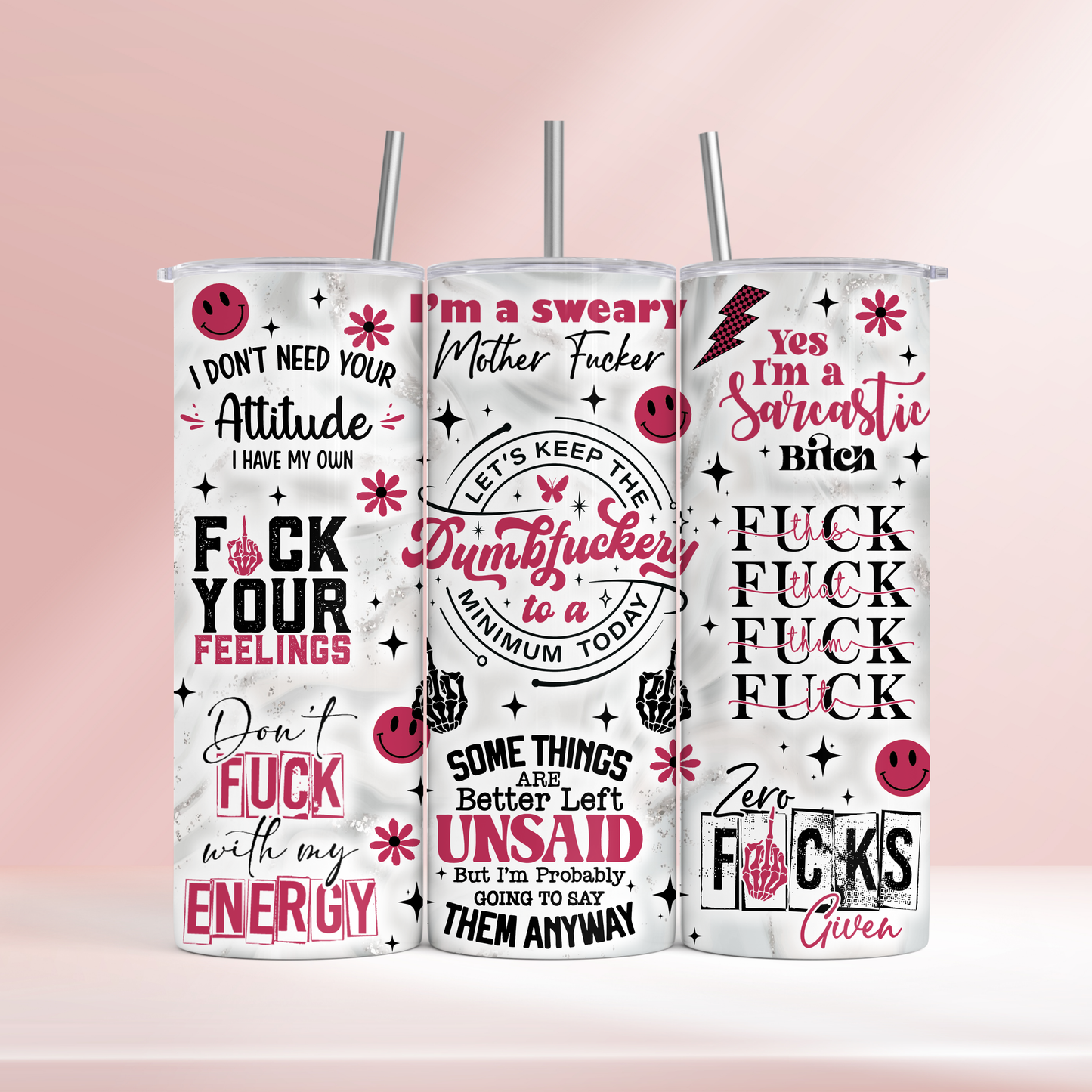 Sarcastic quotes - 20oz Tumbler
