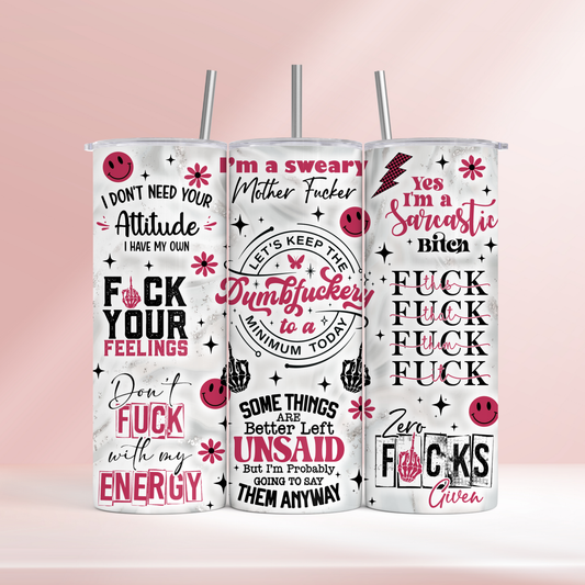 Sarcastic quotes - 20oz Tumbler