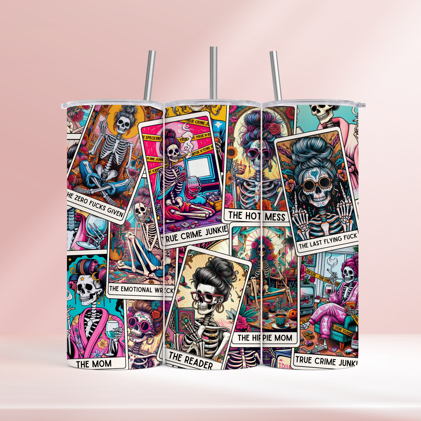 Sarcastic tarot cards  - 20oz tumbler