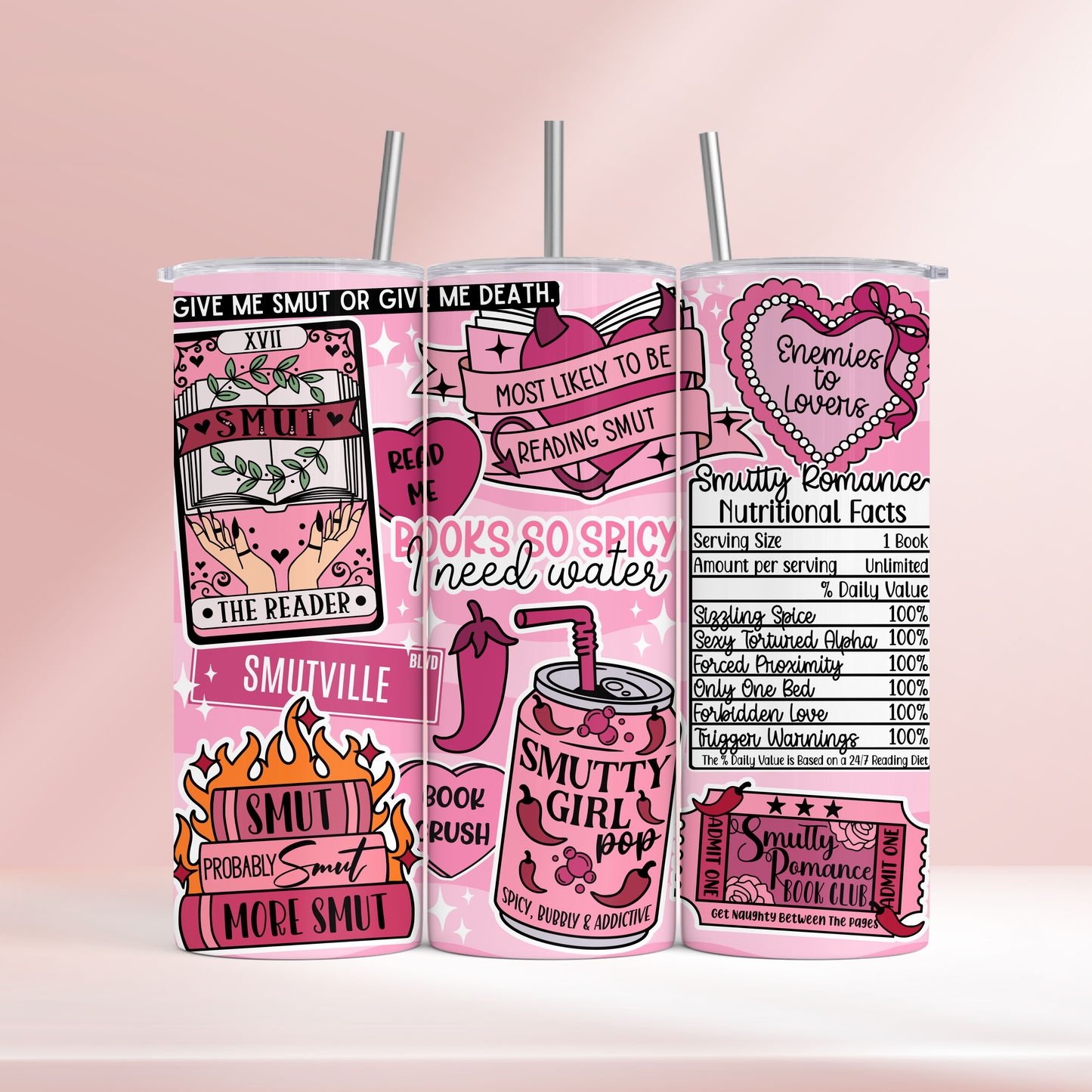 Smut reader - 20oz tumbler