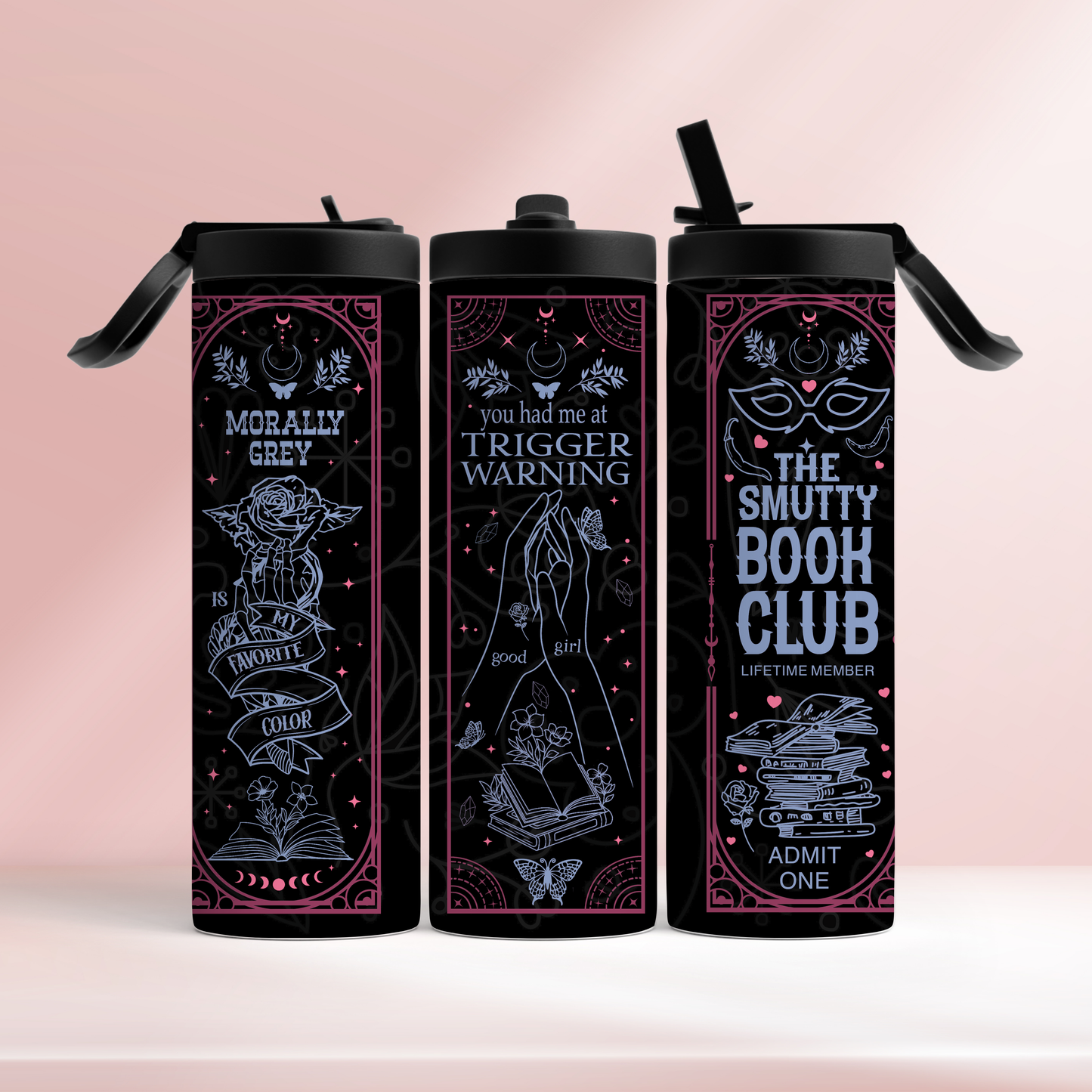 Black smutty book club - 20oz tumbler