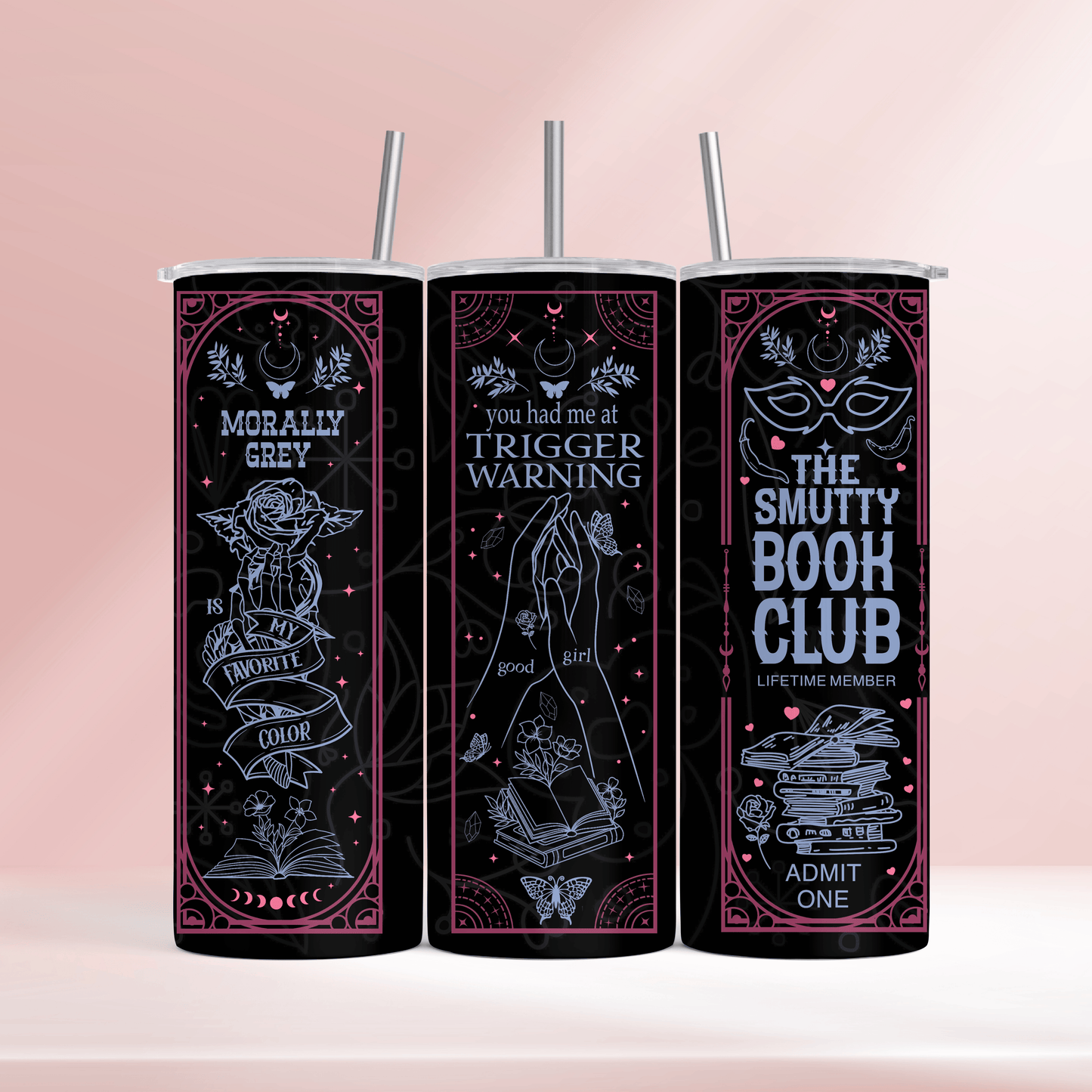 Black smutty book club - 20oz tumbler
