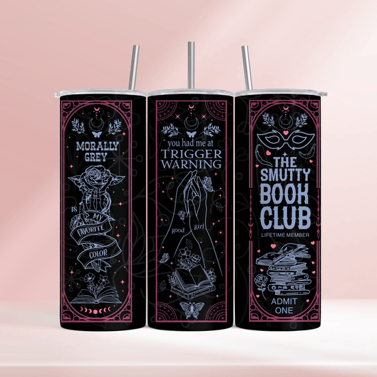 Black smutty book club - 20oz tumbler