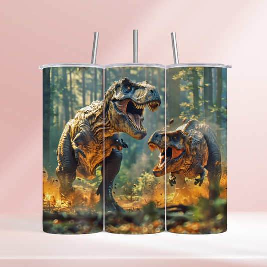 Jurassic duo - 20oz tumbler