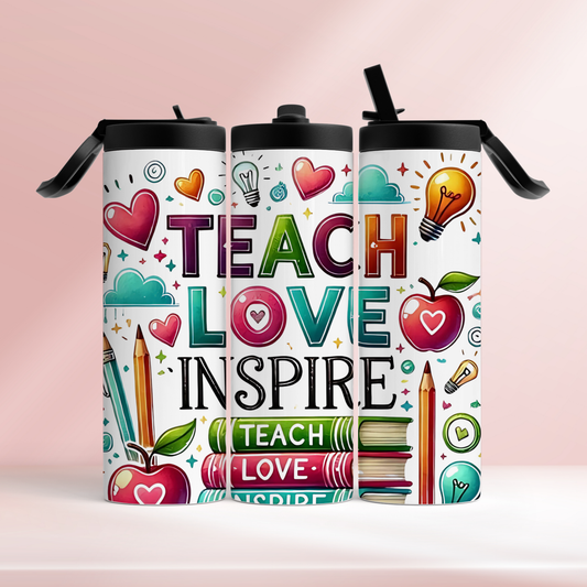 Teach love inspire - 20oz tumbler