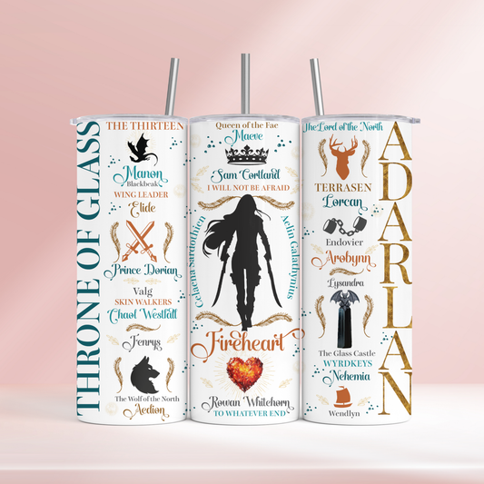 Throne of glass - 20oz tumbler