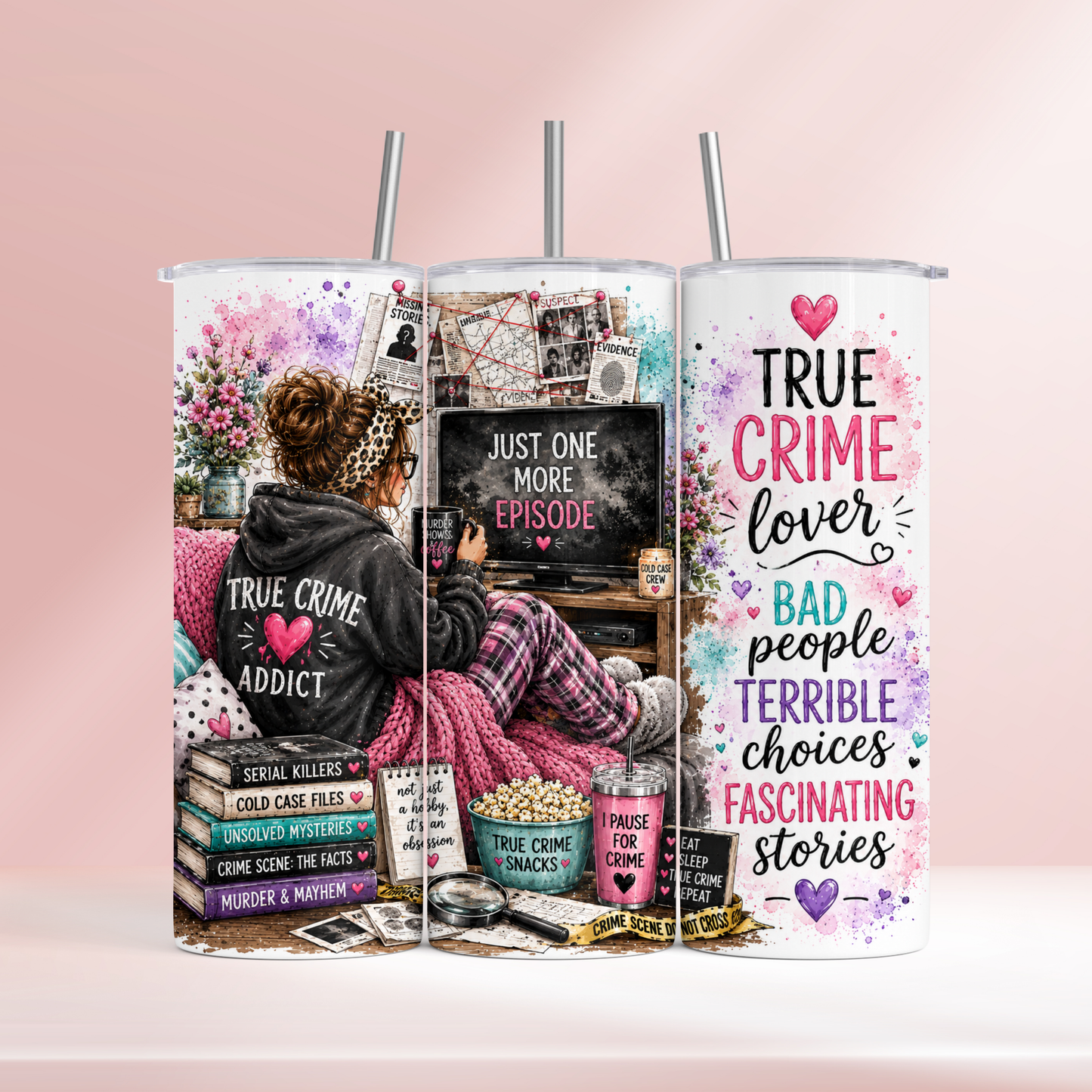 True crime lover - 20oz tumbler