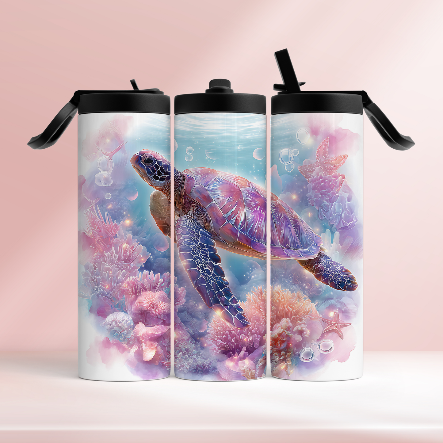 Underwater turtle -  20oz tumbler