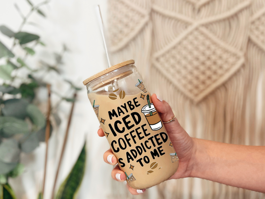 Iced Coffee - 16oz Libbey can