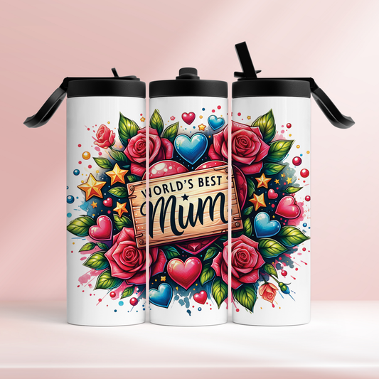 Worlds best mum - 20oz tumbler