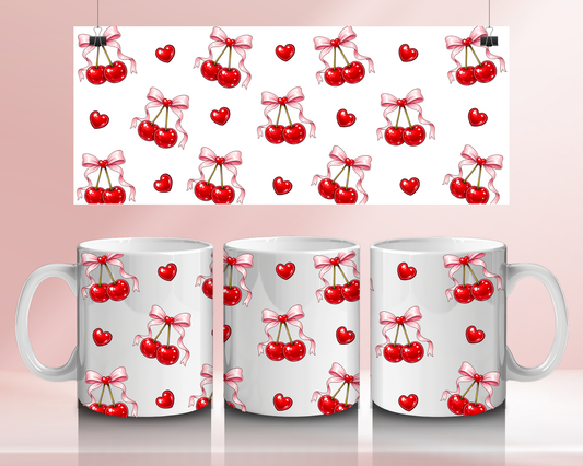 🩷 Cherries 🩷 - 11oz Ceramic mug