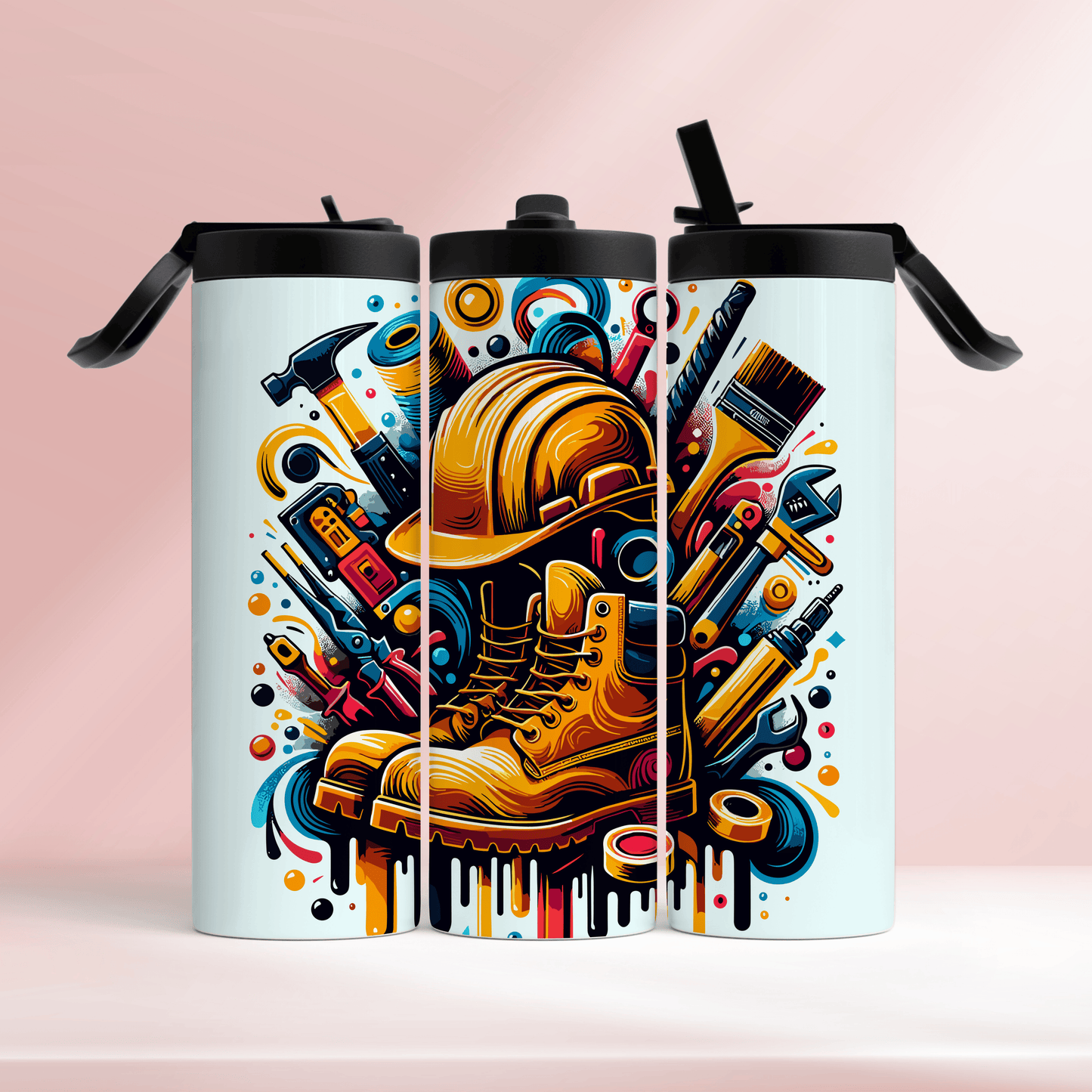 Construction worker - 20oz tumbler