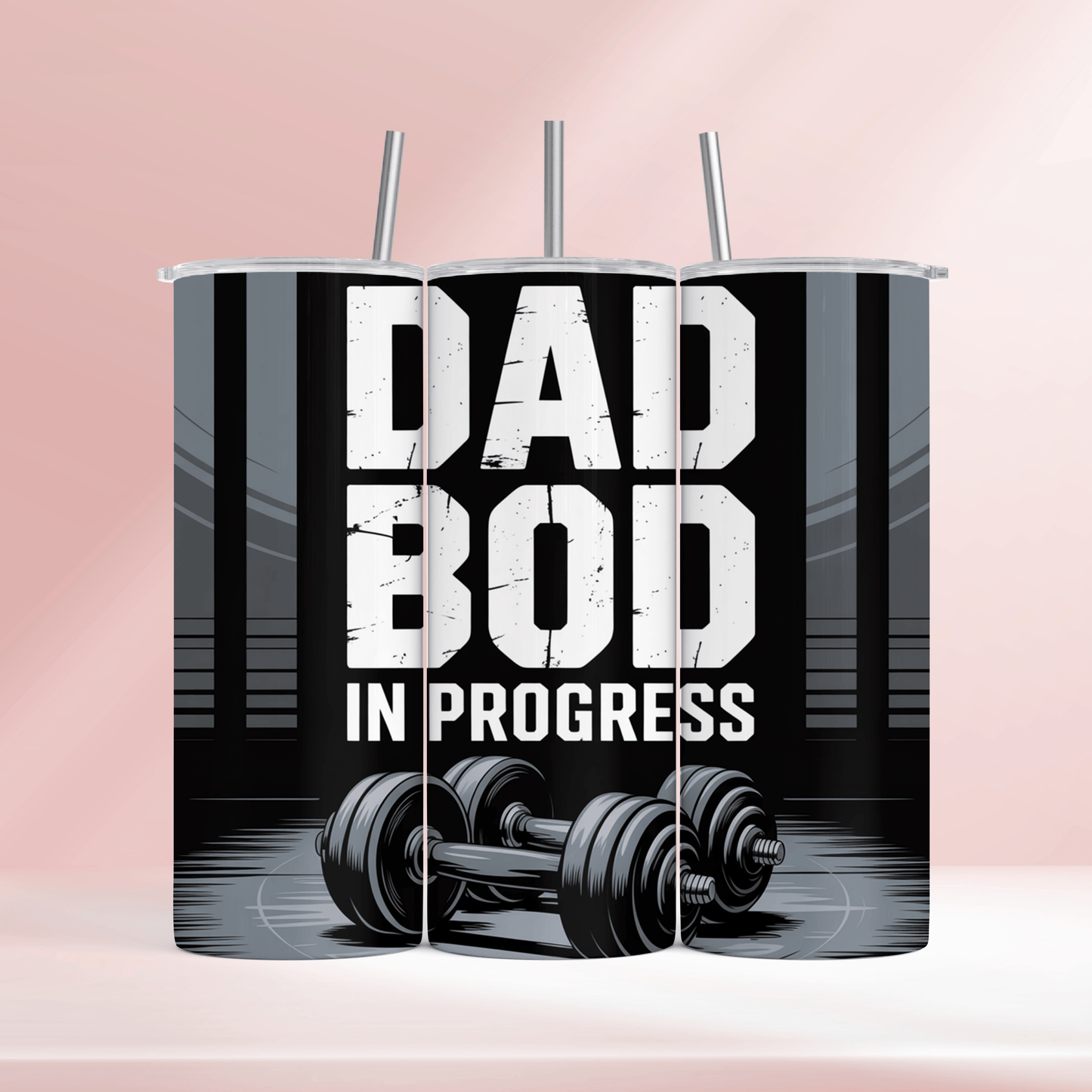Dad bod in progress - 20oz tumbler