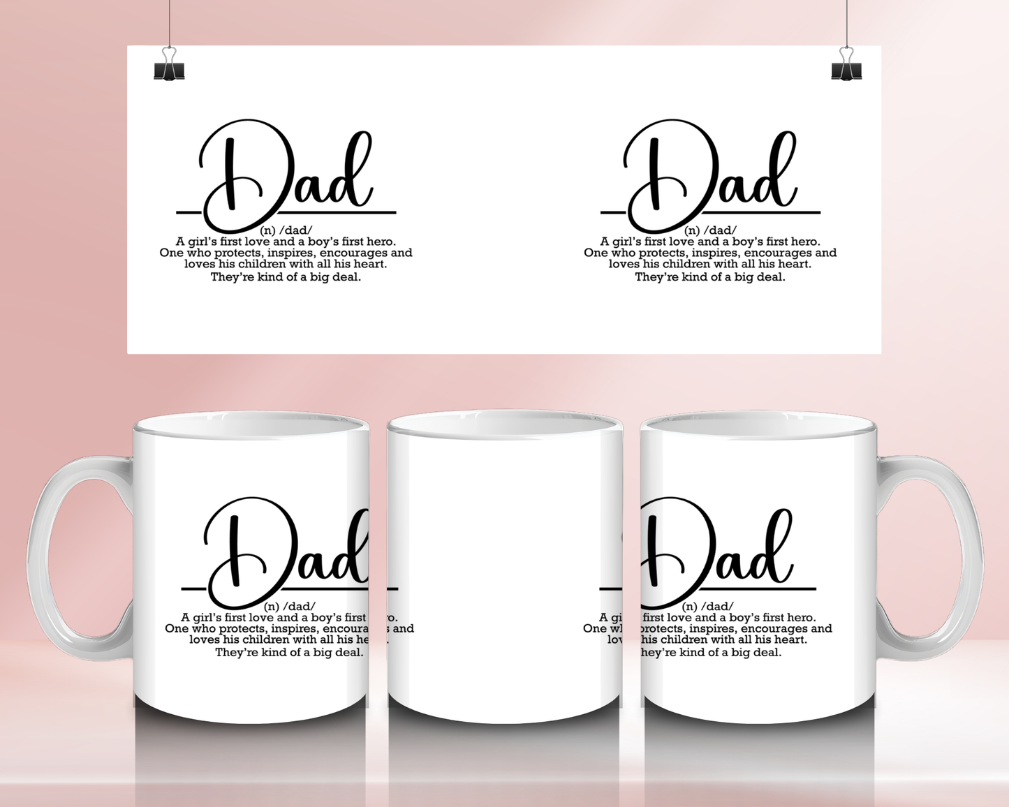 Dad definition - 11oz Ceramic mug