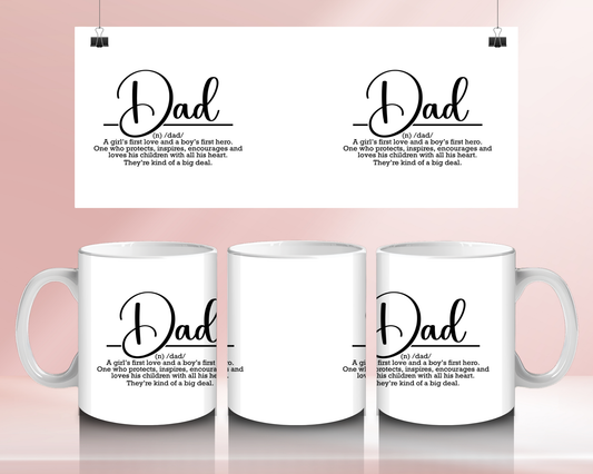 Dad definition - 11oz Ceramic mug