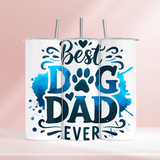 Best dog dad ever - 20oz tumbler