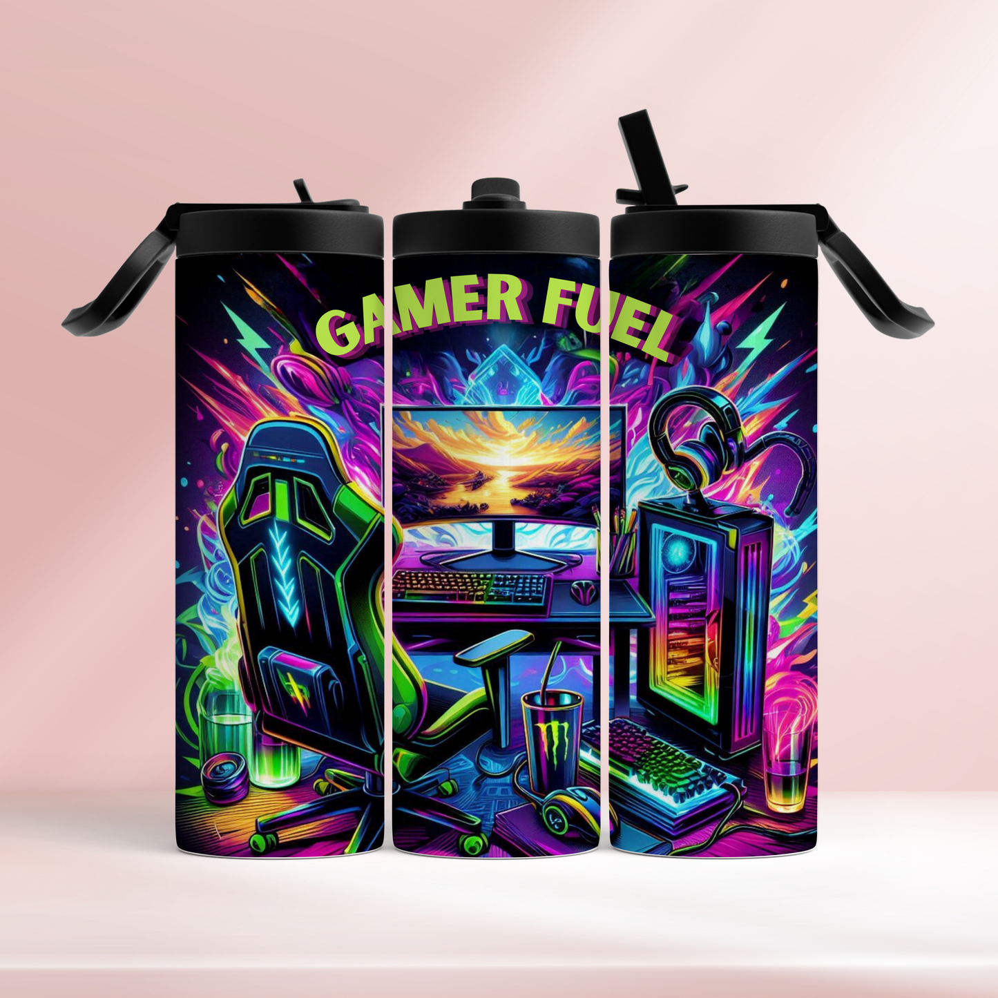 Gamer fuel -  20oz tumbler