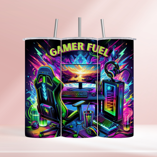 Gamer fuel -  20oz tumbler