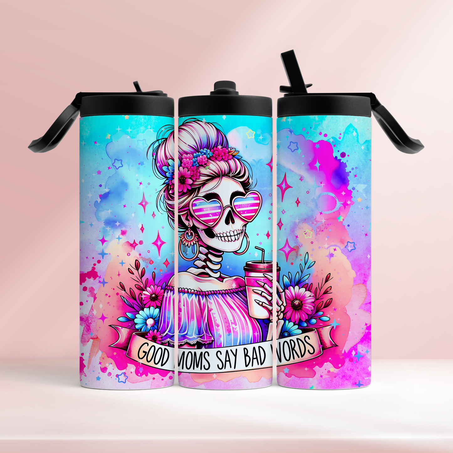 Good moms say bad words - 20oz tumbler