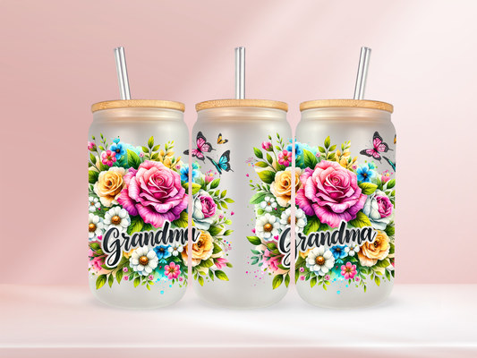 Grandma - 16oz libbey glass