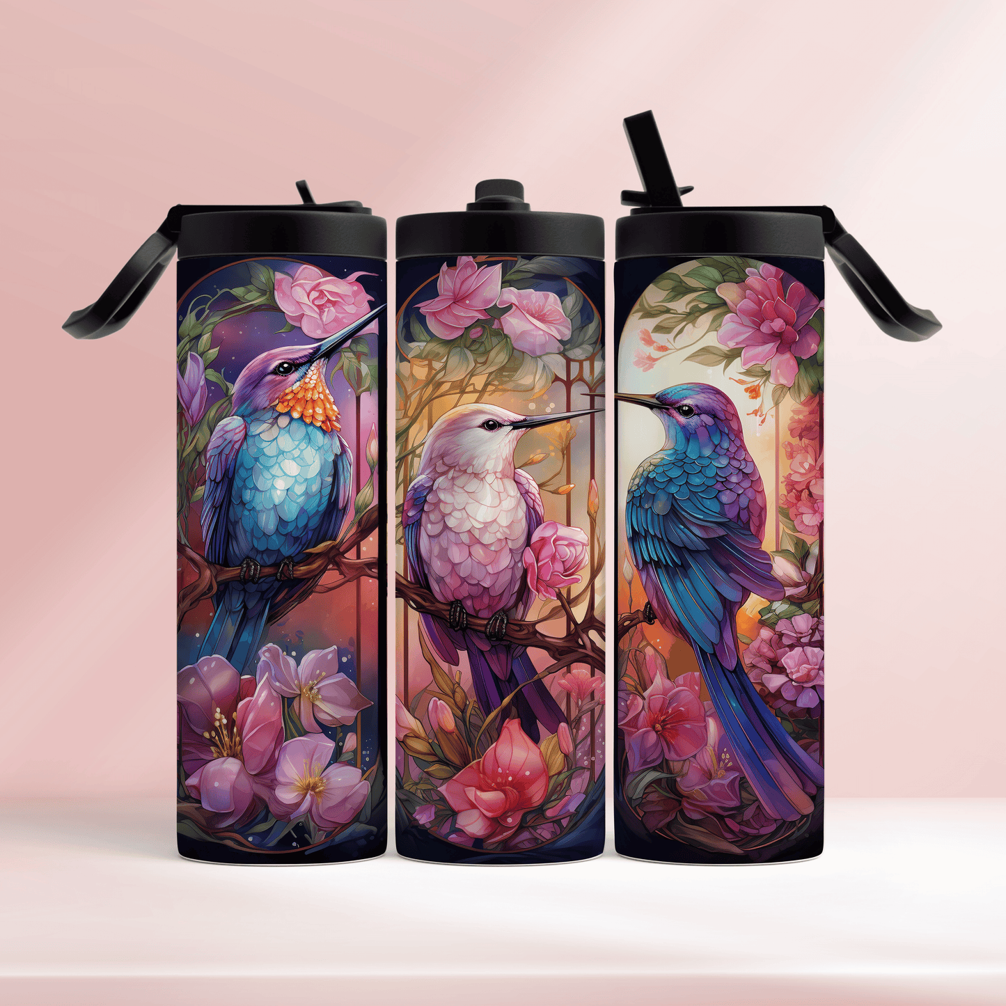 Hummingbirds - 20oz tumbler