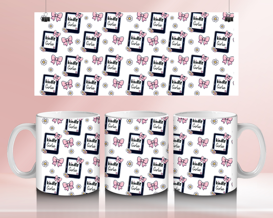 Kindle girlie - 11oz Ceramic mug
