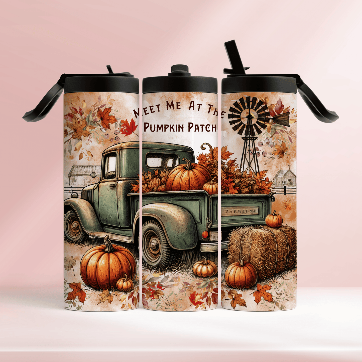 Meet me at the pumpkin patch - 20oz tumbler