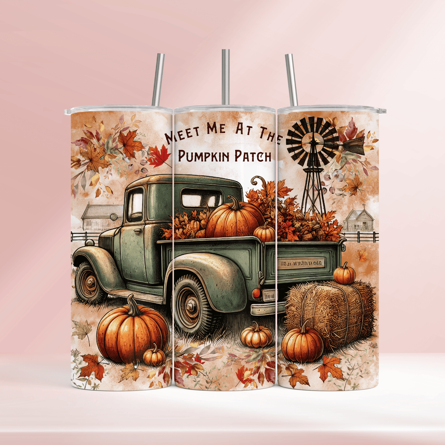 Meet me at the pumpkin patch - 20oz tumbler
