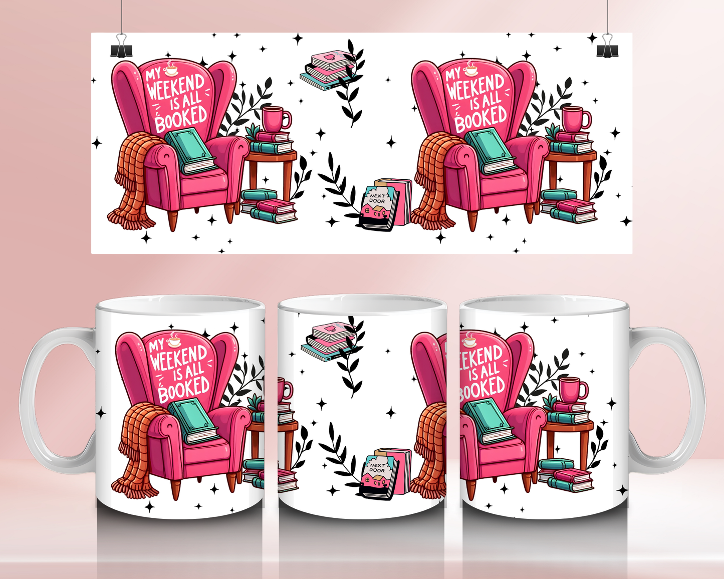 My weekend is all booked - 11oz Ceramic mug