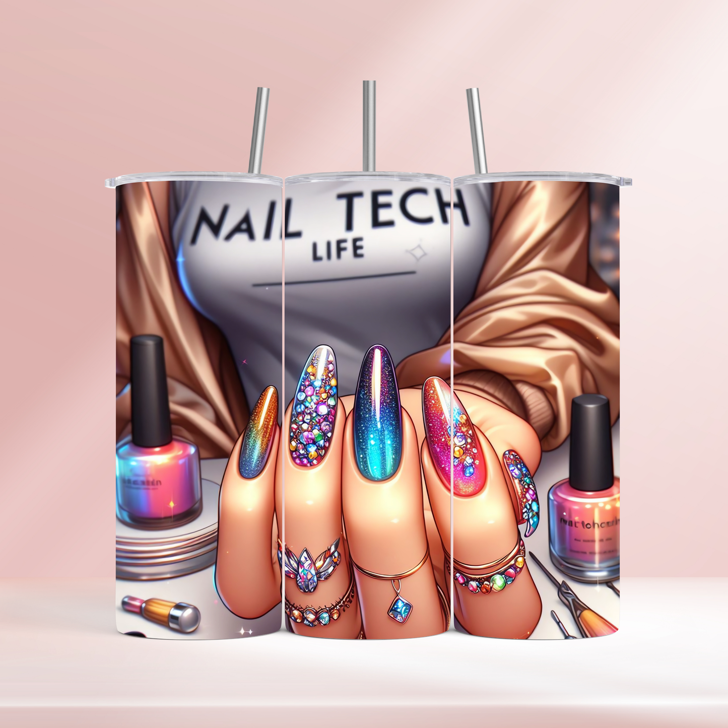 Nail tech life - 20oz tumbler