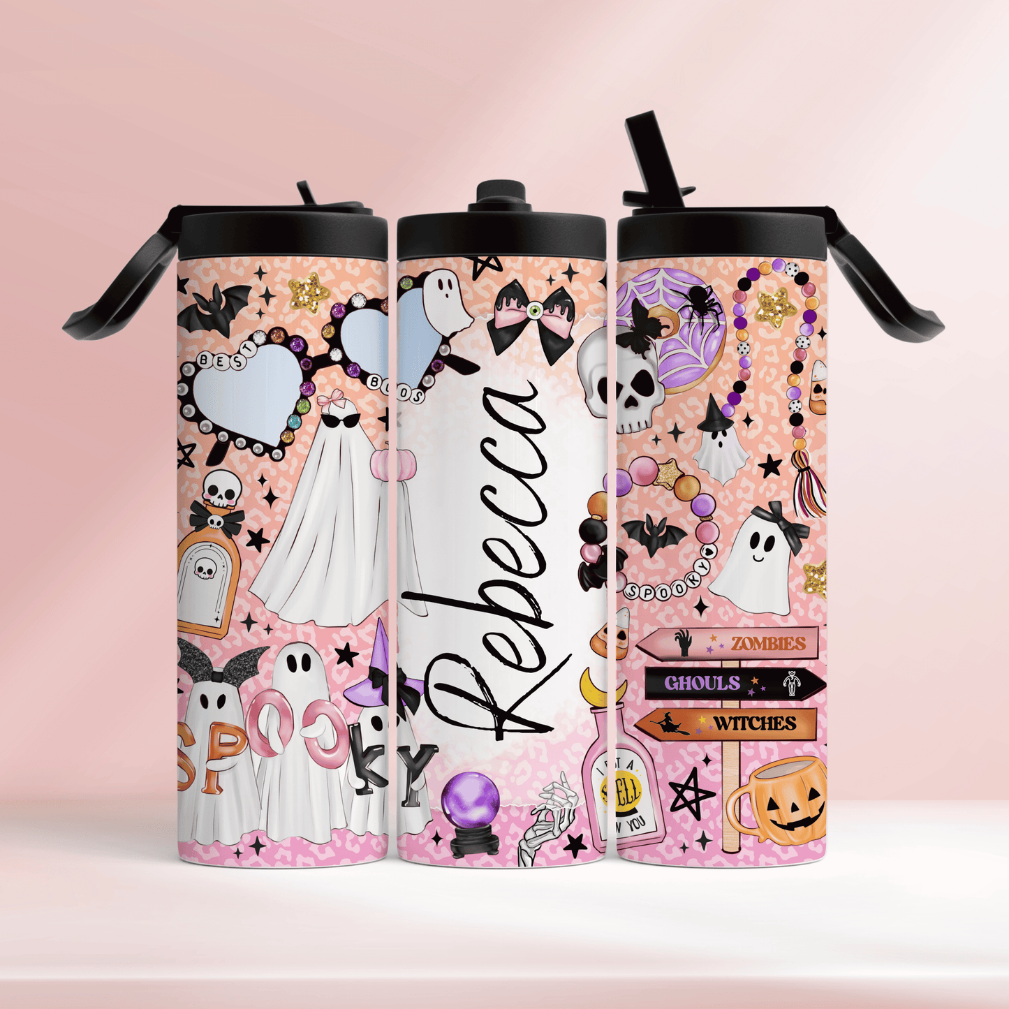 Spooky season personalised - 20oz tumbler