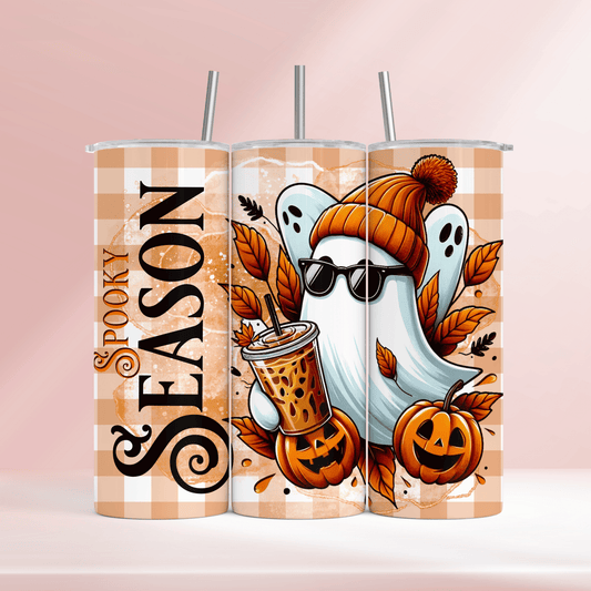 Spooky season - ghost - 20oz tumbler