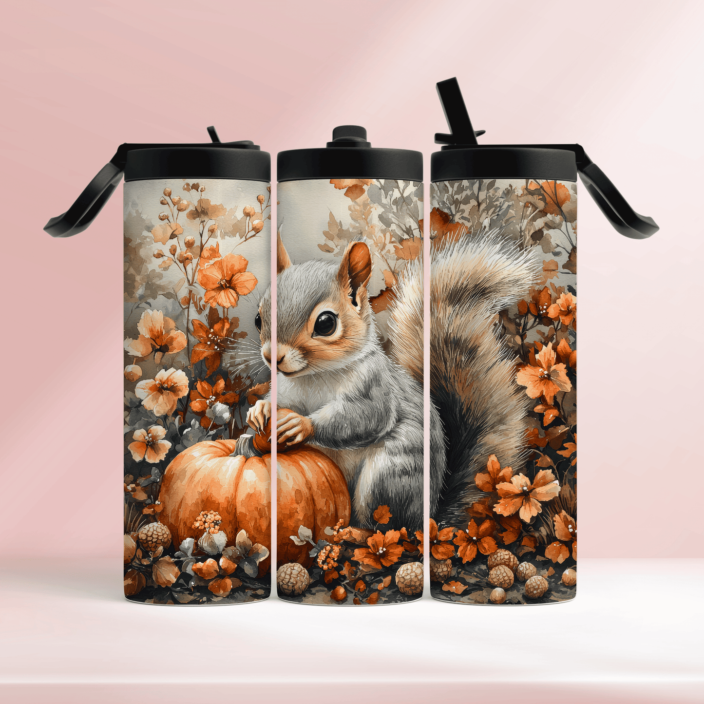 Autumn Squirrel - 20oz tumbler