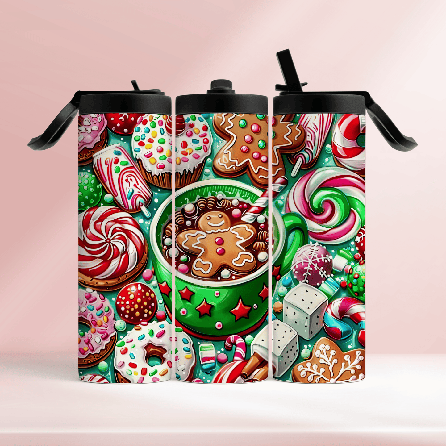 Christmas sweat treats - 20oz tumbler