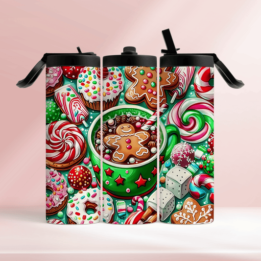 Christmas sweat treats - 20oz tumbler