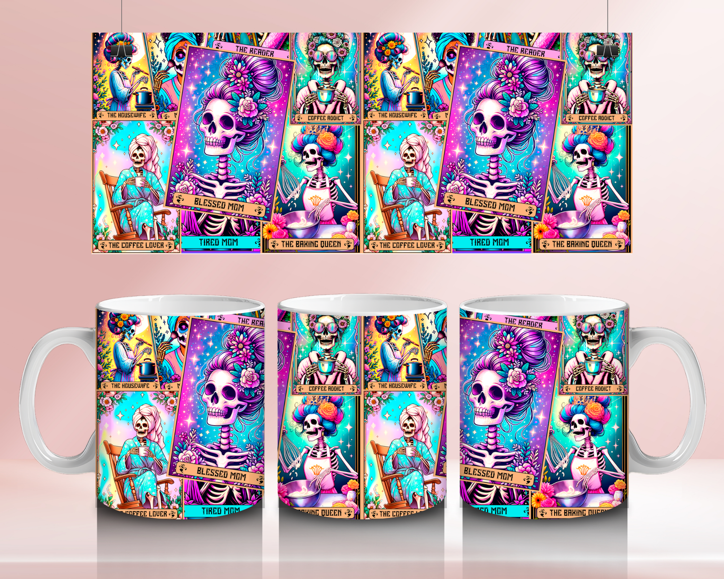 Tarot mom - 11oz Ceramic mug