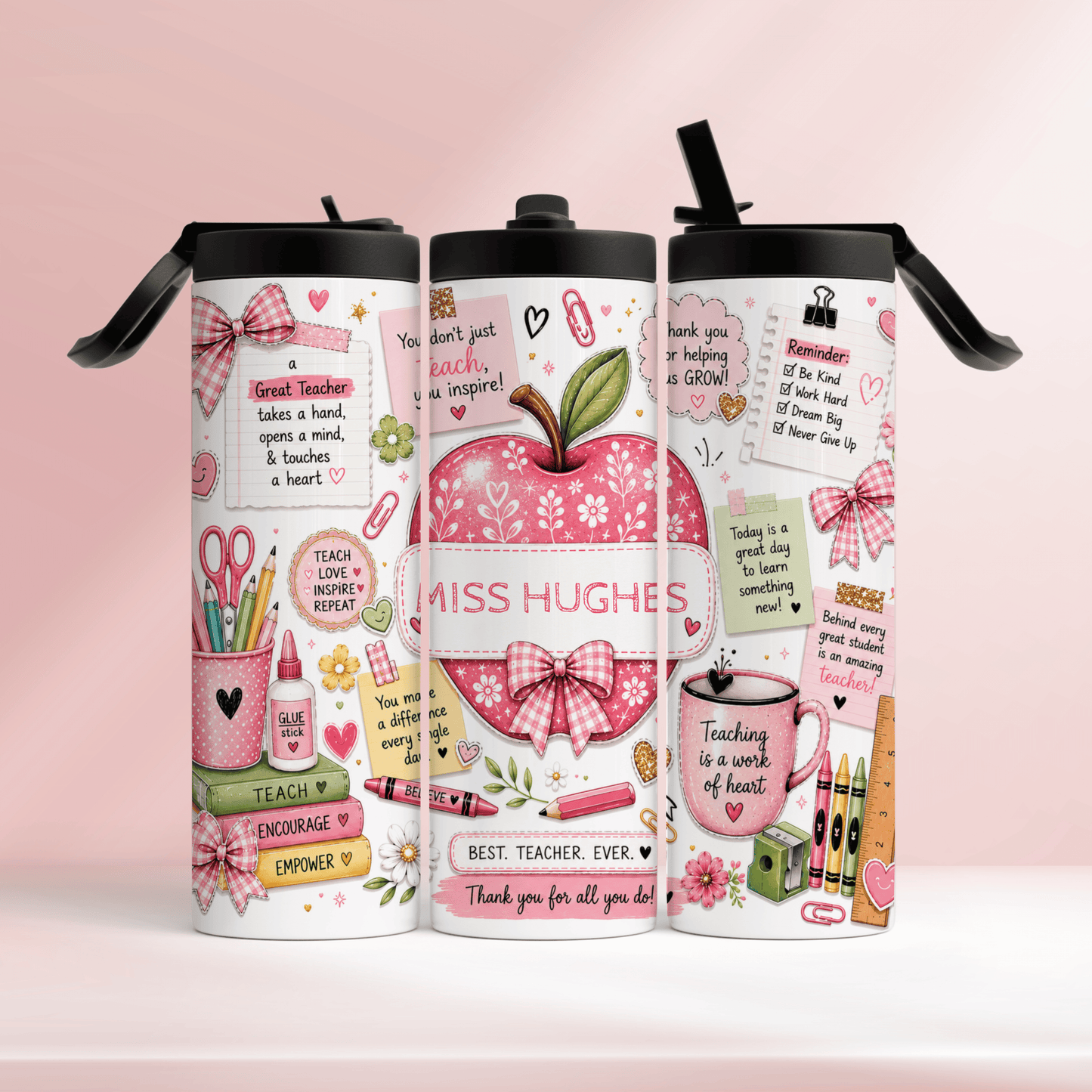 Teacher apple - 20oz tumbler