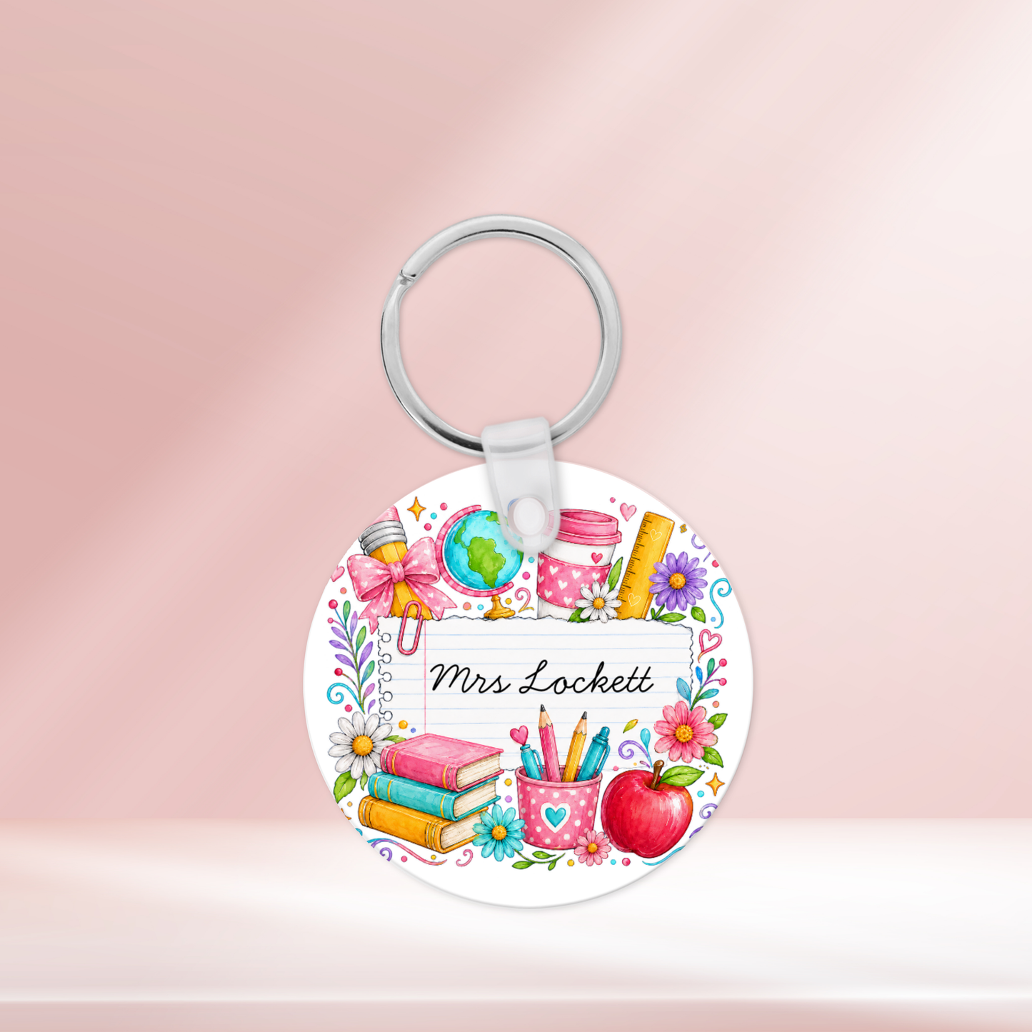 Teacher keyring