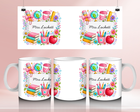 Teacher personalised   - 11oz Ceramic mug