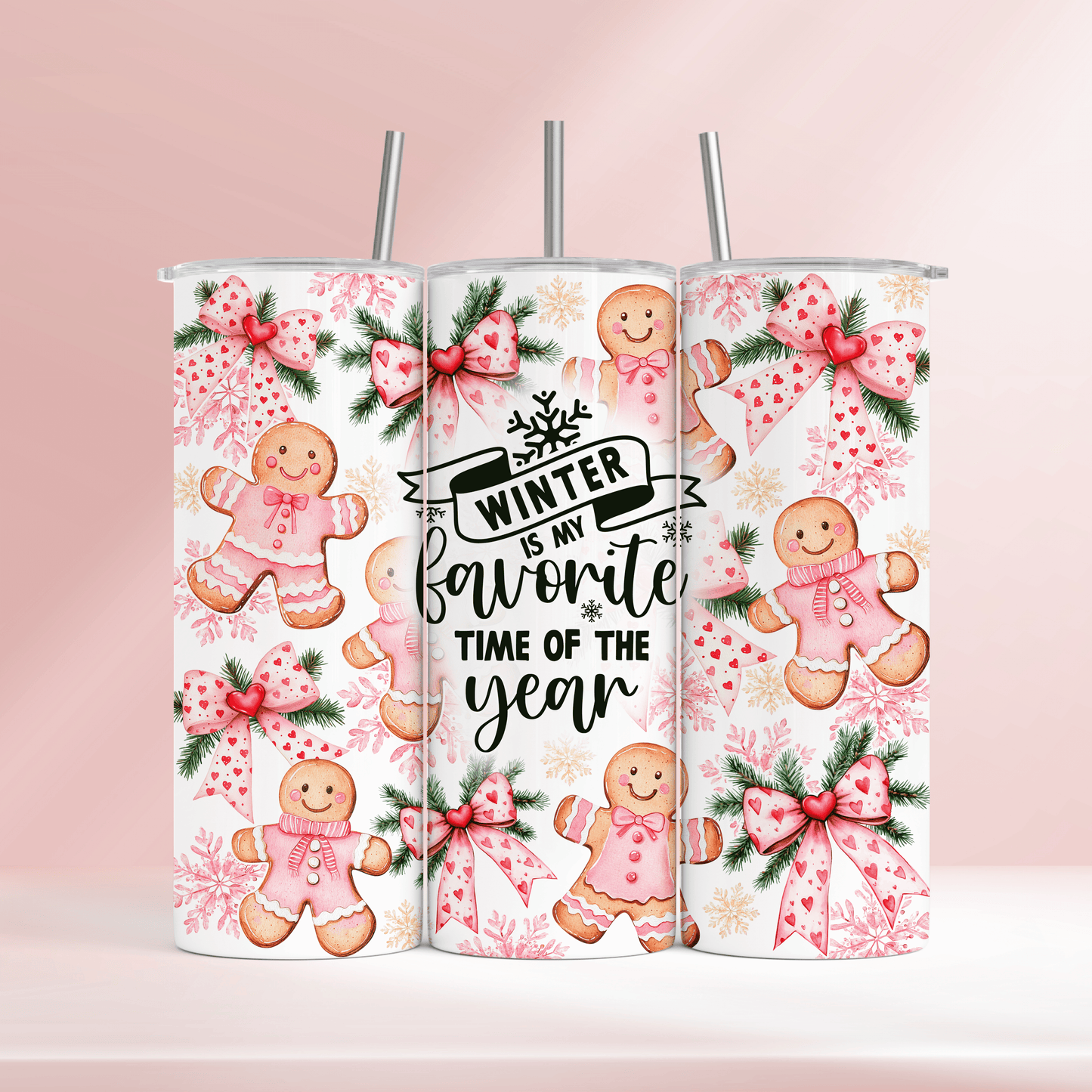 Winter is my favourite time of the year - 20oz tumbler